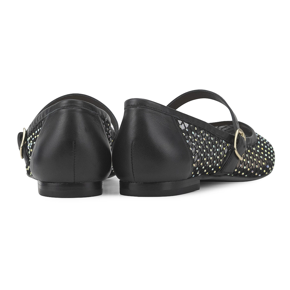 Sapatilha Ballet Dida Baronesa Preto