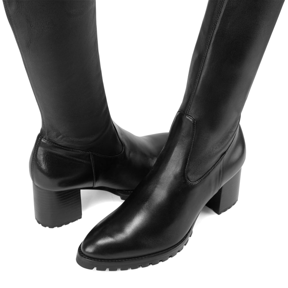 Bota Cano Longo Baronesa Preta