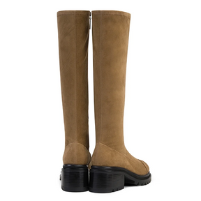 Bota Marchesi Pelica Acamurçada Stretch Baronesa Caramelo