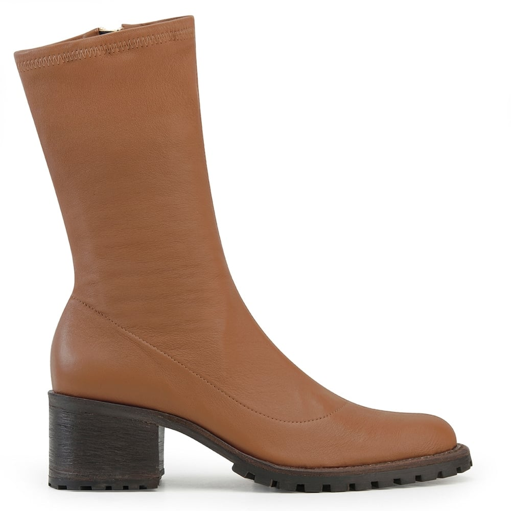 Bota Connor Pelica Stretch Baronesa Caramelo