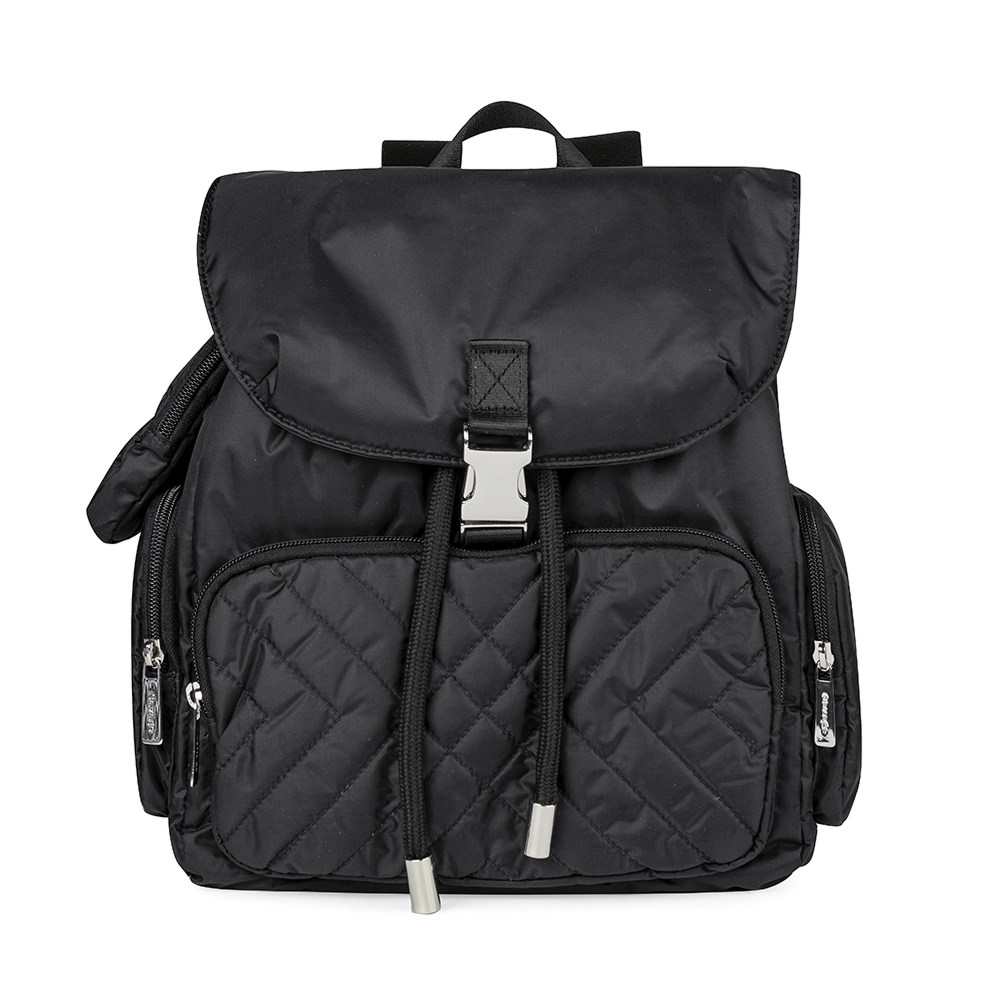 Bolsa Mochila Parachute Nylon Baronesa Preto