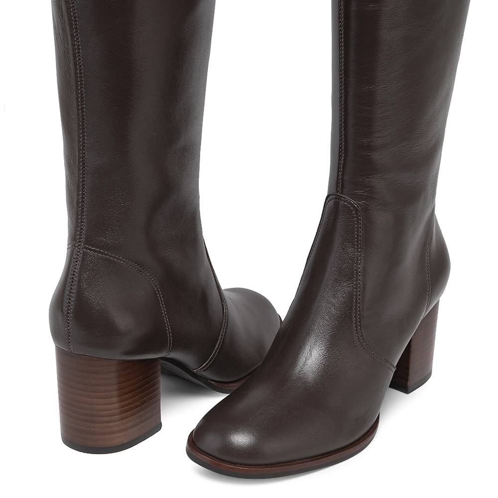 Bota Simona Pelica Baronesa Marrom