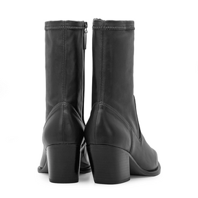 Bota Cano Curto Baronesa Preta