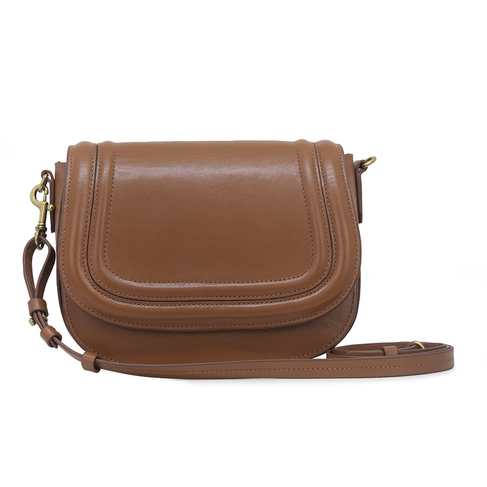 Bolsa Feminina Pampa Pelica Vegetal Baronesa Caramelo