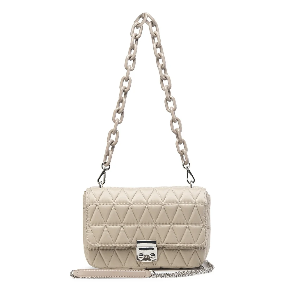 Bolsa Juju Nylon Baronesa Bege