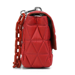 Bolsa Juju Nylon Baronesa Vermelho