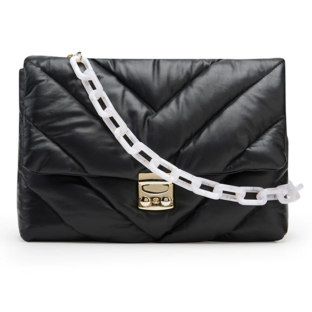 Bolsa Cláudia Pelica Baronesa Preta