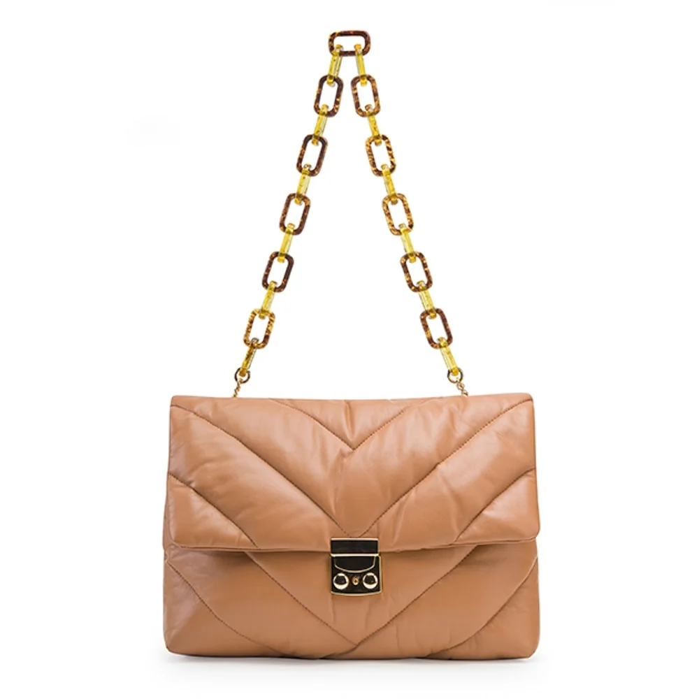 Bolsa Cláudia Pelica Castanho