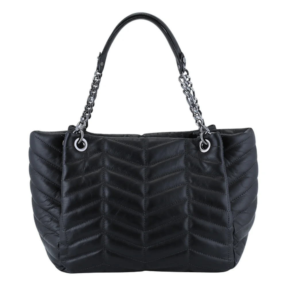 Bolsa Madonna Pelica Baronesa Preto