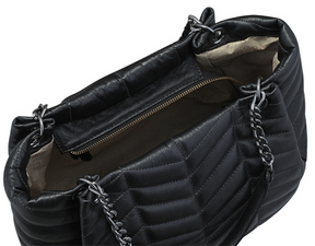 Bolsa Madonna Pelica Baronesa Preto
