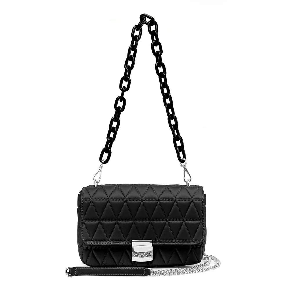 Bolsa Juju Nylon Baronesa Preto