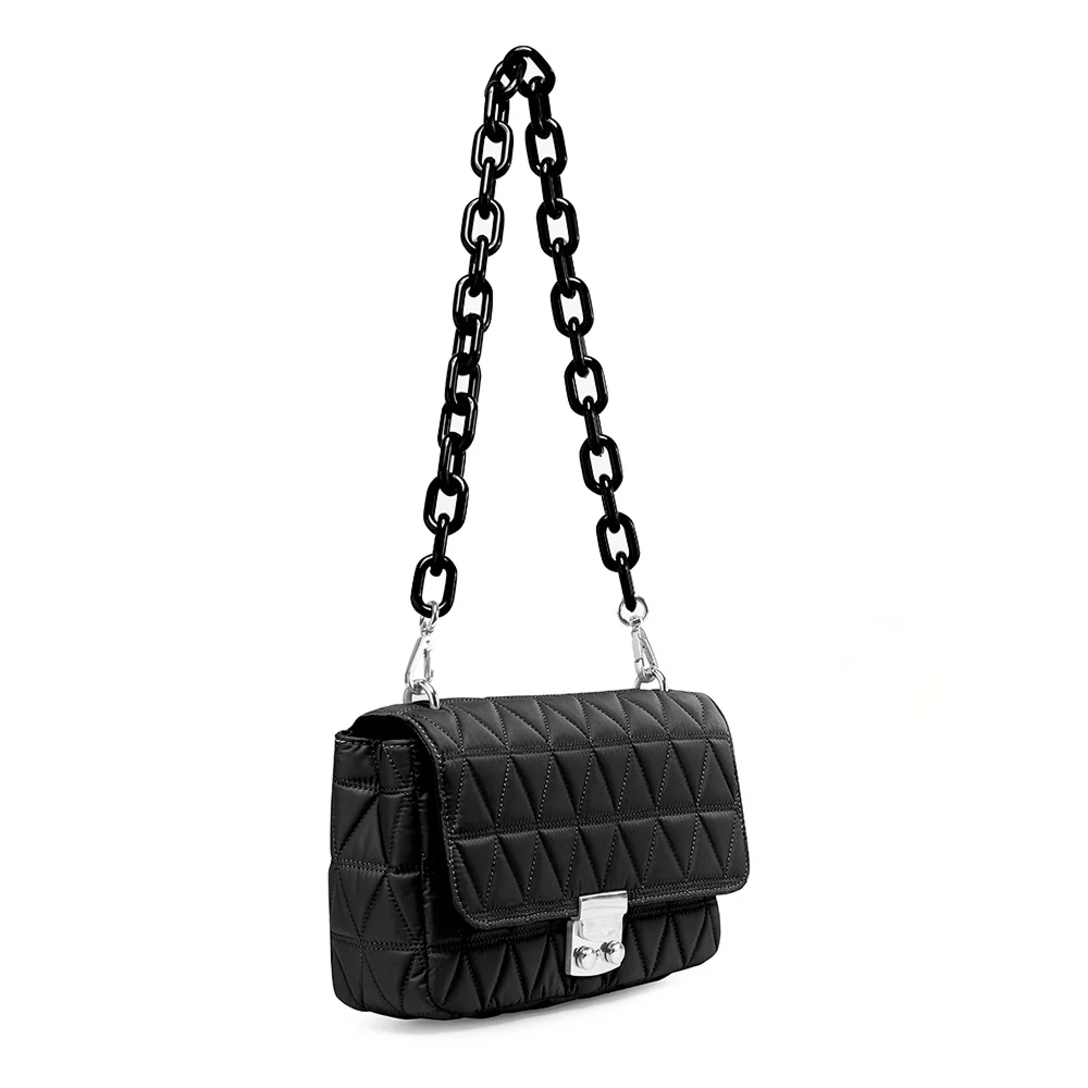 Bolsa Juju Nylon Baronesa Preto