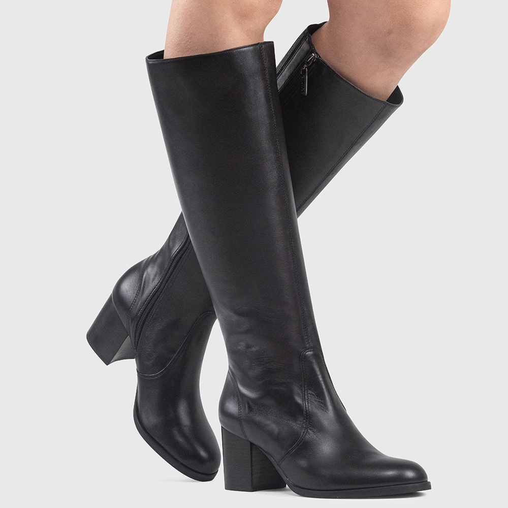 Bota Simona Pelica Baronesa Preto