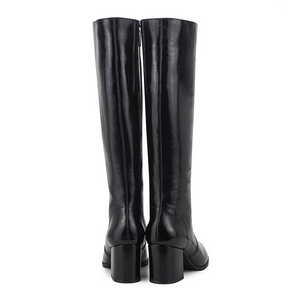 Bota Simona Verniz Vintage Baronesa Preto